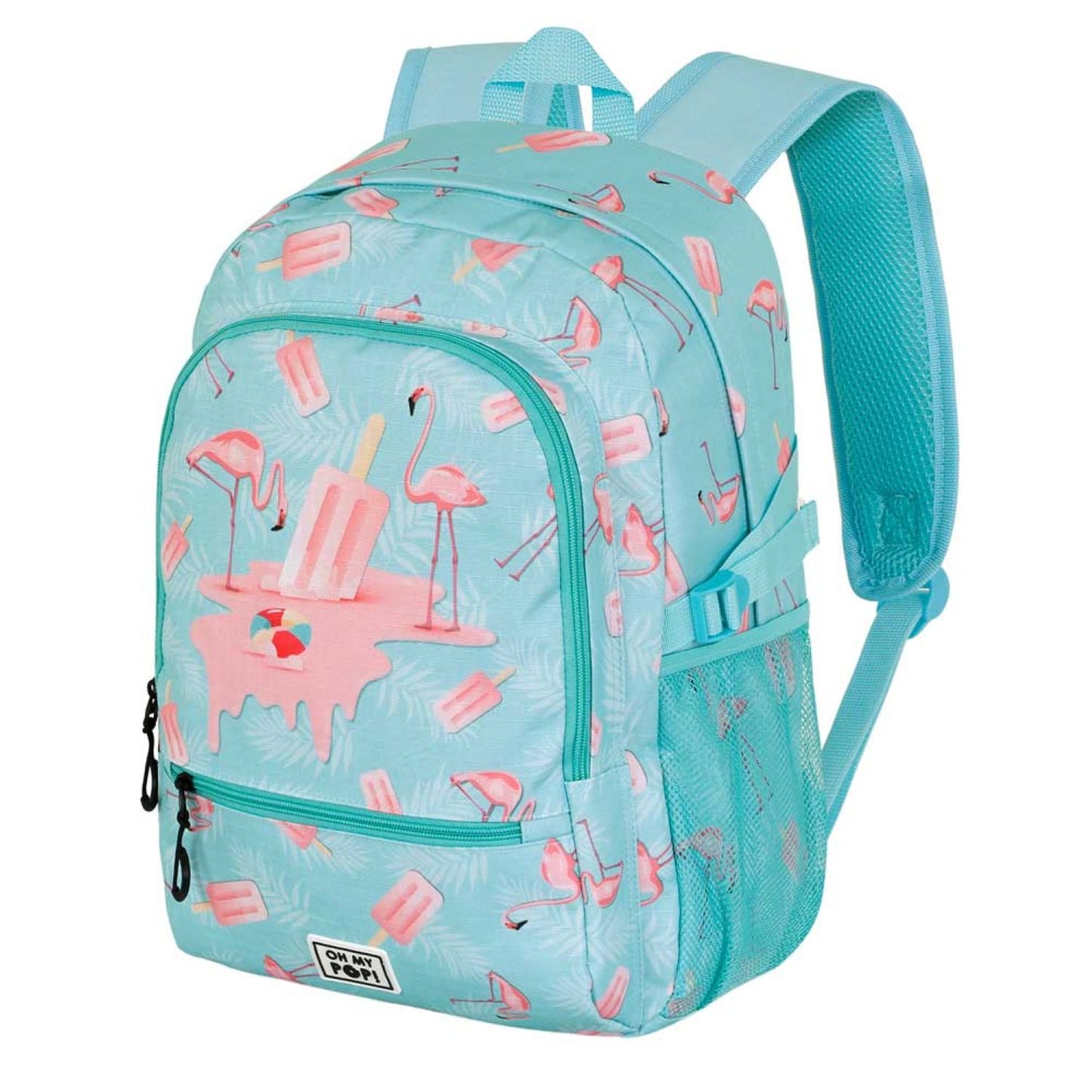 Oh My POP! Ice Flamingo kuprinė Fight FAN 2.2 (Turkio spalvos)