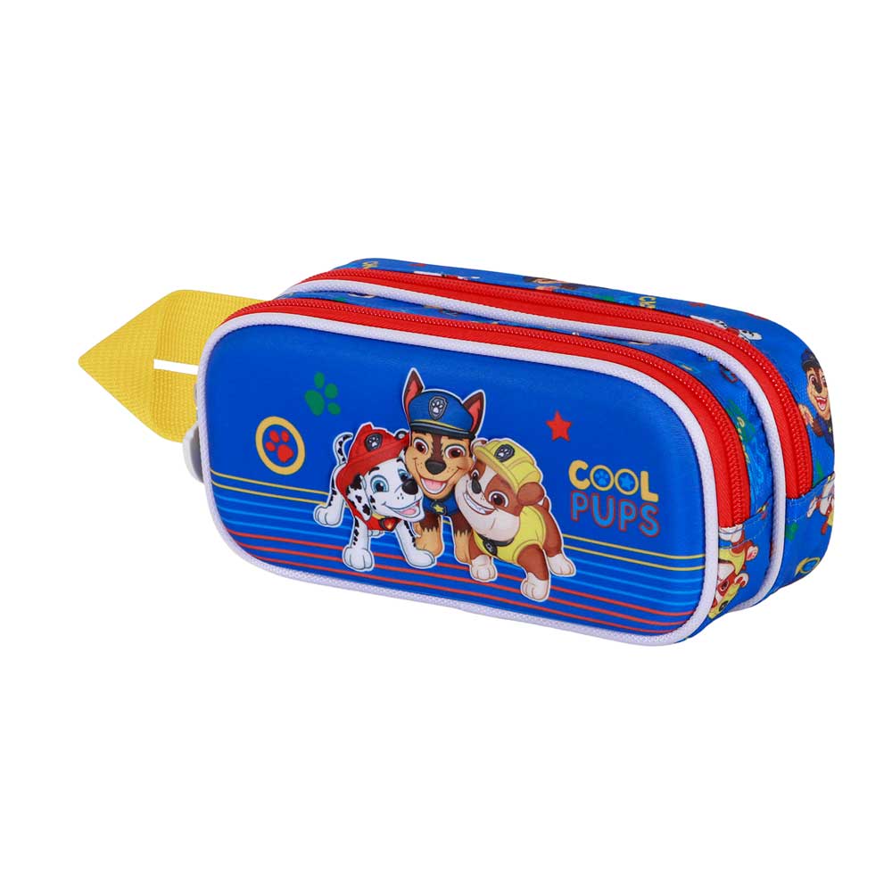 Paw Patrol Paw Patrol 3D pieštukų dėklas – mėlynas, dviejų skyrių