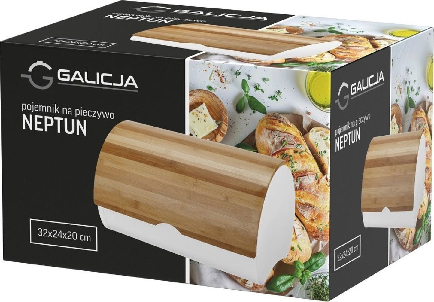 Elegancija Jūsų virtuvei duoninė NEPTUN (balta)