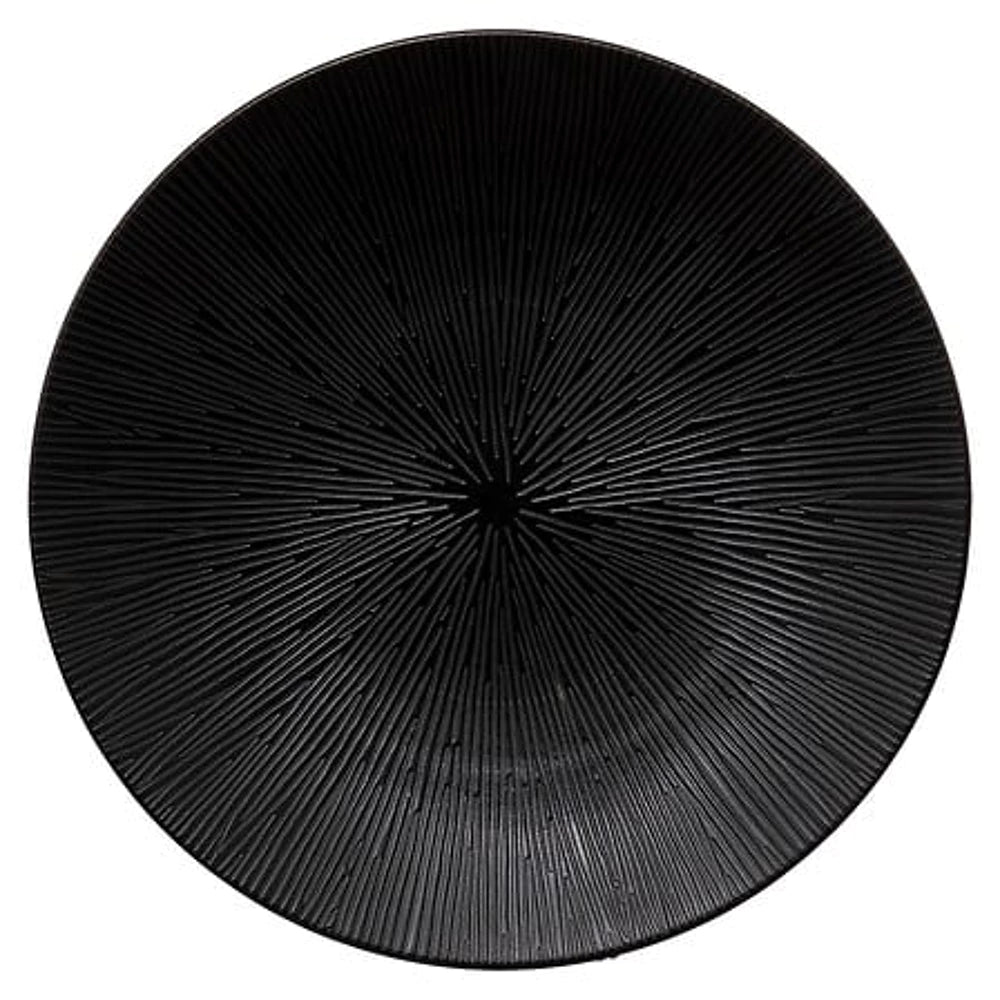 Juoda lėkštė (Ø27 cm)