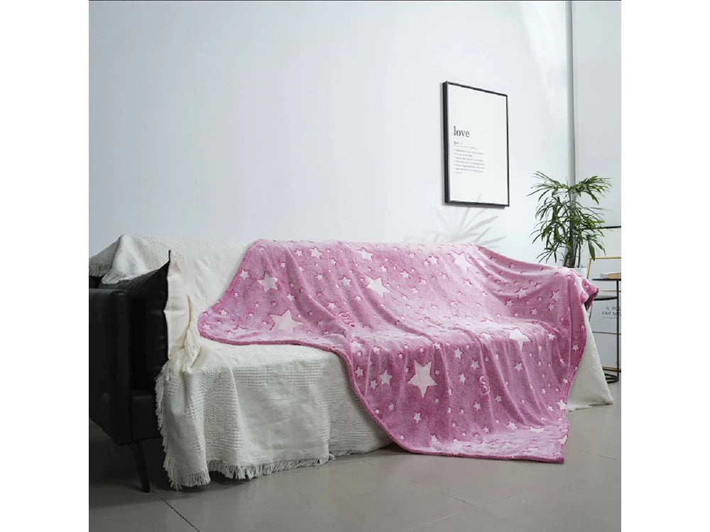 Šviečianti minkšta lovatiesė (150x200 cm) ( spalvų pasirinkimas)