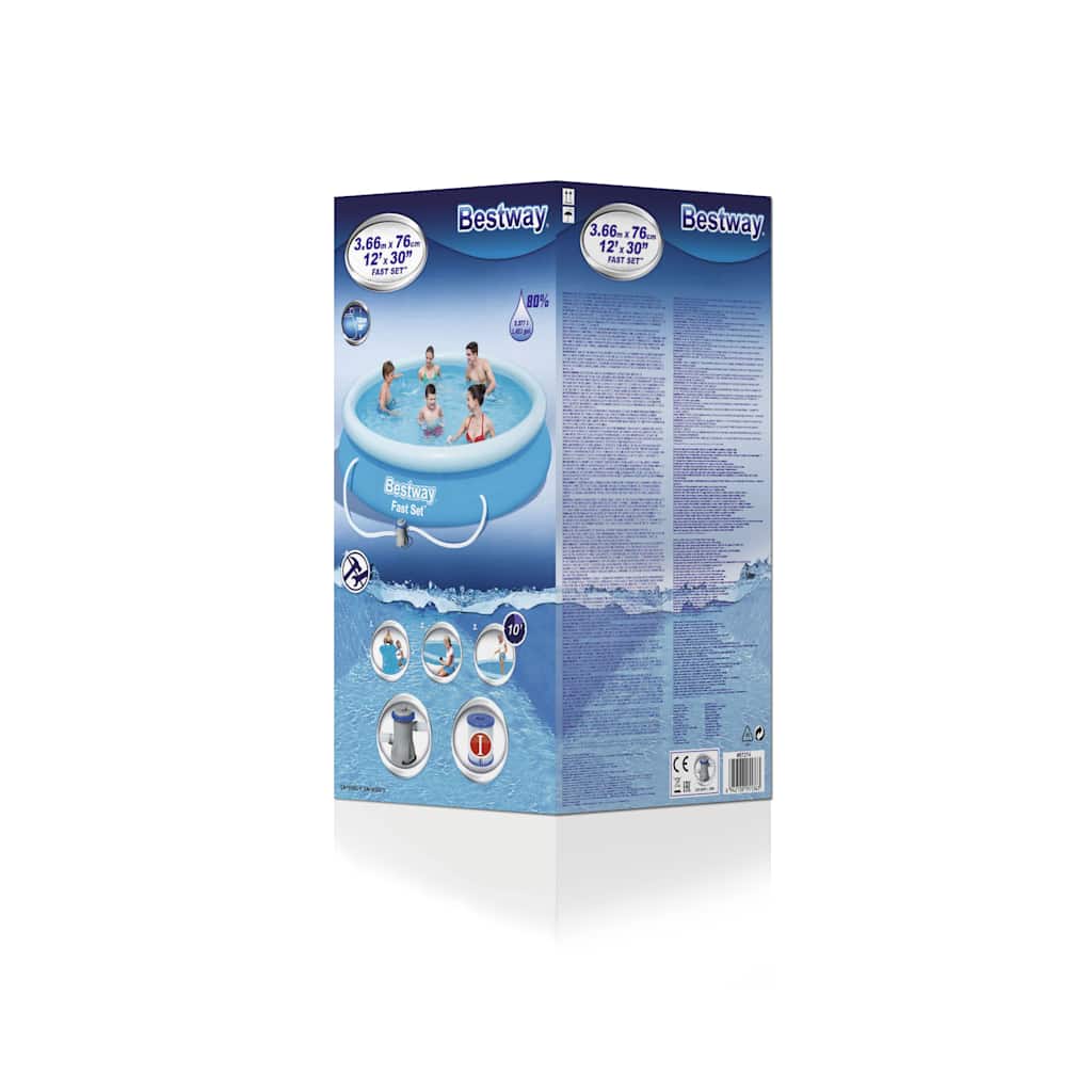 Baseino rinkinys Fast Set, 366x76cm, 57274