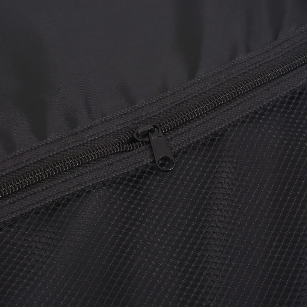 Minkštų lagaminų su ratukais komplektas, 3vnt., juodos sp.