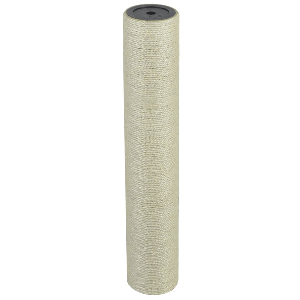 Draskyklė katėms, stovas, 8x45 cm, 10 mm, smėlio spalvos