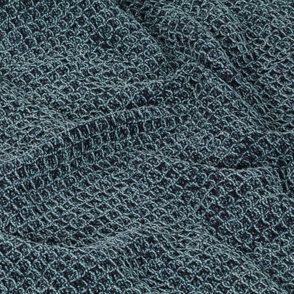 Pledas, indigo mėlynos spalvos, 220x250cm, medvilnė