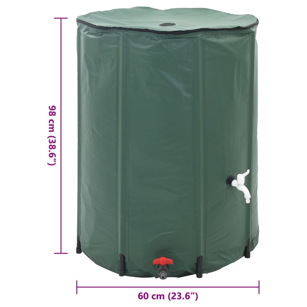 Sudedama Lietaus Vandens Talpa 250 l