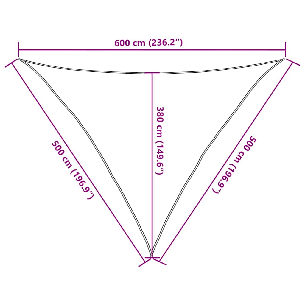 Uždanga nuo saulės, terakota spalvos, 5x5x6m, HDPE, 160g/m²