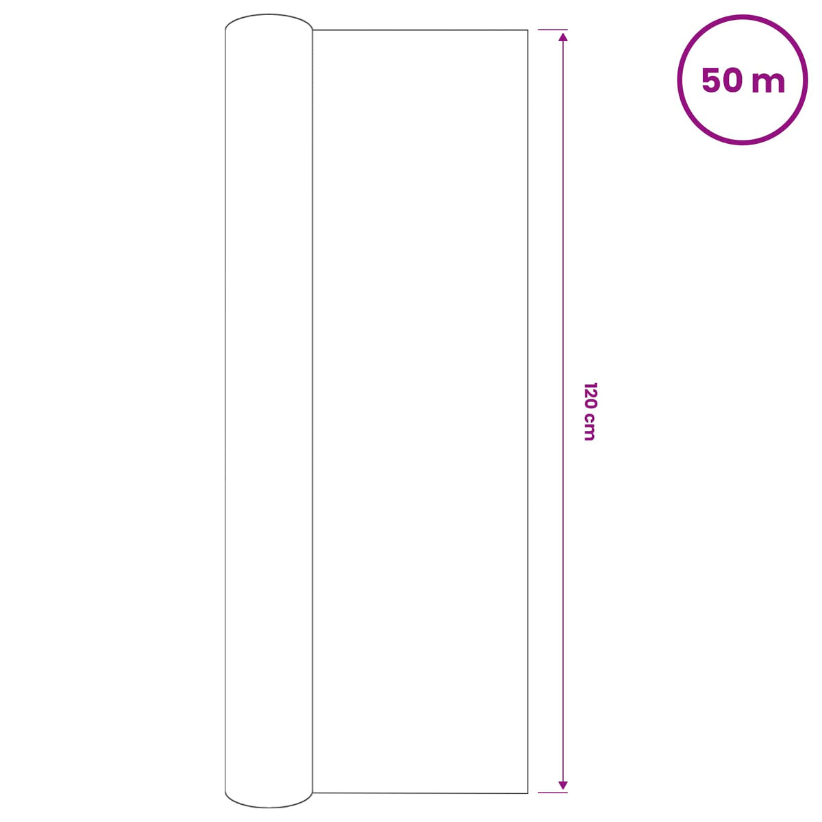 Privatumo suteikiantis tinklelis, antracito, 1,2x50m, HDPE