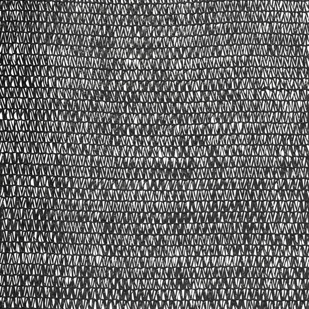Privatumo suteikiantis tinklelis, juodas, 1,2x25m, HDPE