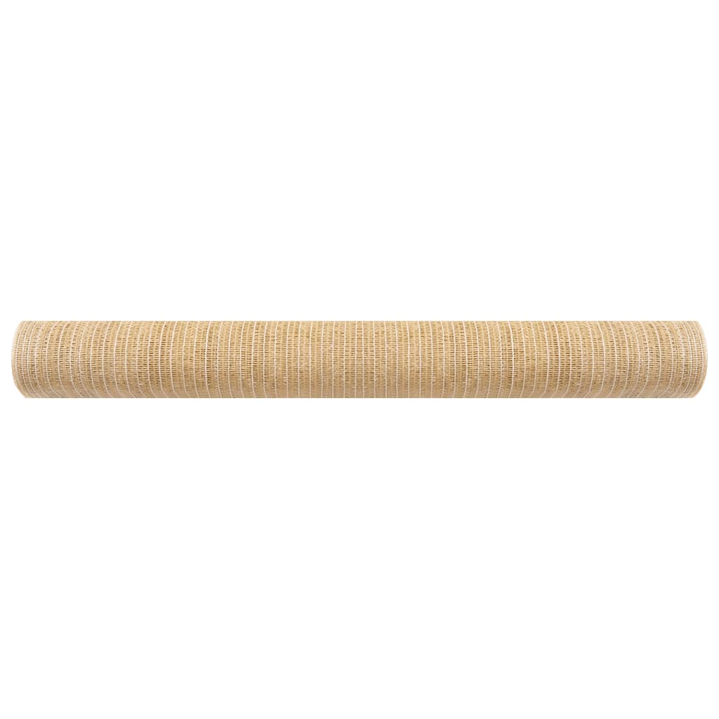 Privatumo suteikiantis tinklelis, smėlio, 1,5x25m, HDPE, 75g/m²
