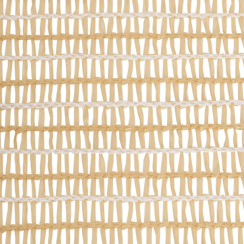 Privatumo suteikiantis tinklelis, smėlio, 1,5x25m, HDPE, 75g/m²