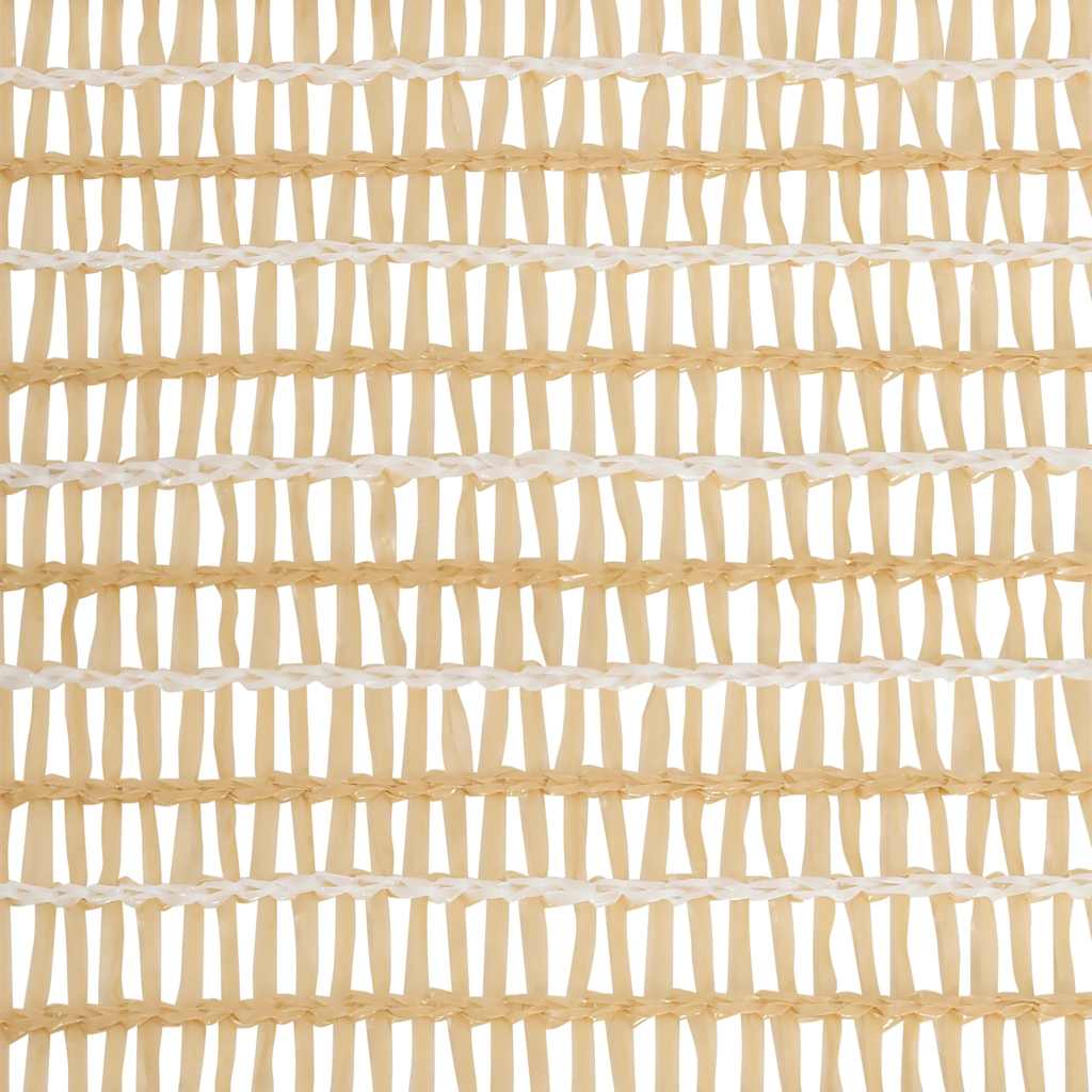 Privatumo suteikiantis tinklelis, smėlio, 2x25m, HDPE, 195g/m²