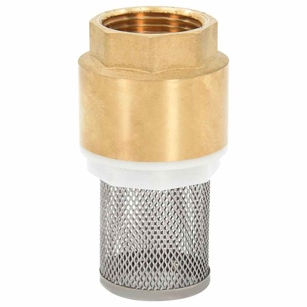 Siurbimo žarna su žalvarinėmis jungtimis, juoda, 1,1", 15m, PVC