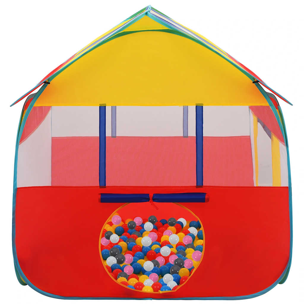 Žaidimų palapinė su 550 kamuoliukų, 123x120x126cm
