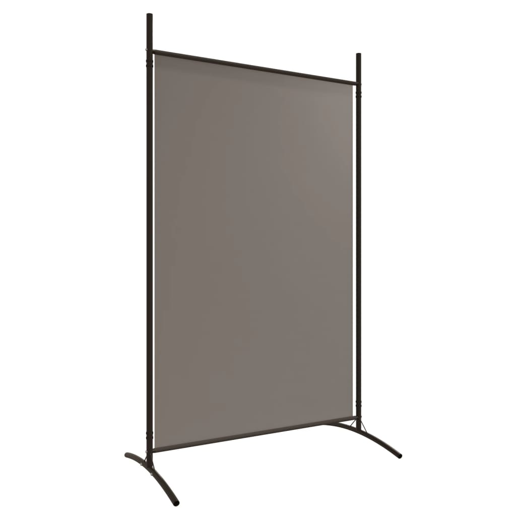 Kambario pertvara, 2 dalių, antracito, 175x180cm, audinys