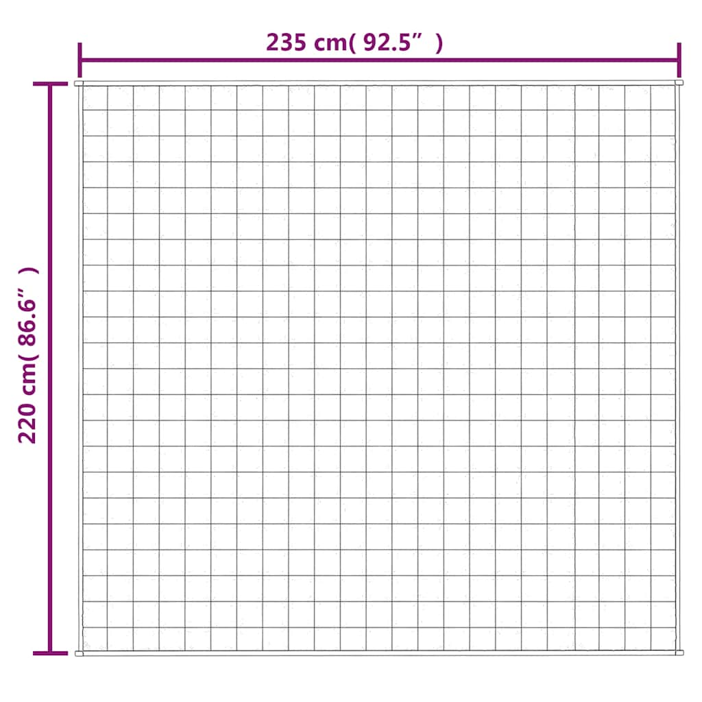 Sunki antklodė, šviesi kreminė, 220x235cm, audinys, 15kg
