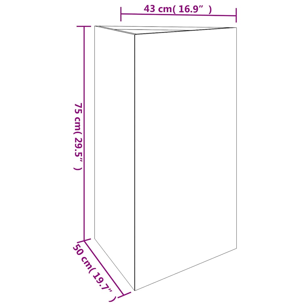 Sodo lovelis, 50x43x75cm, Corten plienas