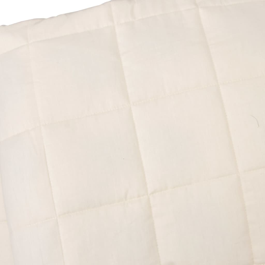 Sunki antklodė, šviesi kreminė, 200x230cm, audinys, 13kg