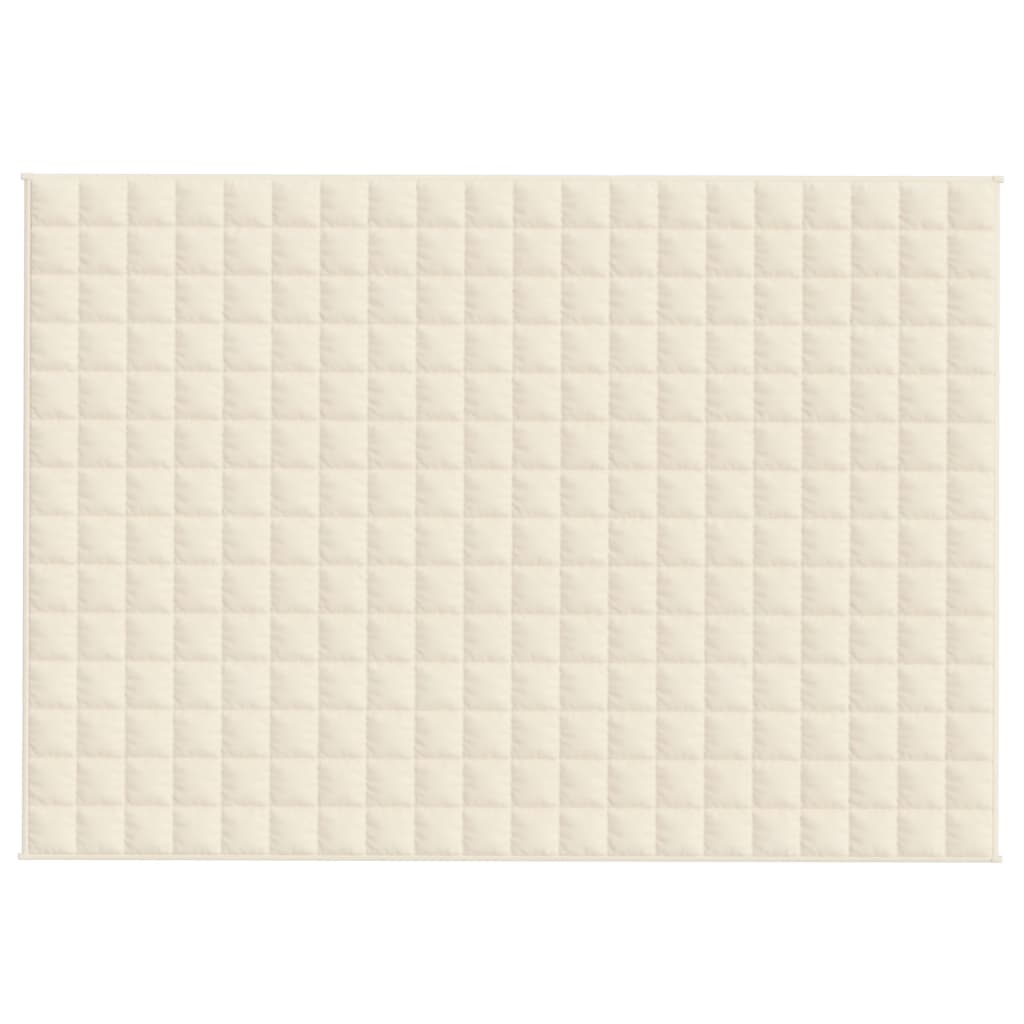 Sunki antklodė, šviesi kreminė, 135x200cm, audinys, 6kg