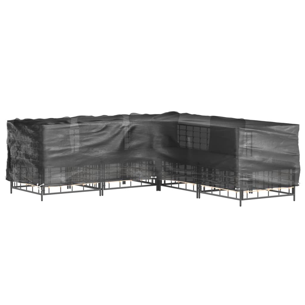 Sodo baldų uždangalai, 2vnt., 250x250x70cm, 16 kilpų, L formos