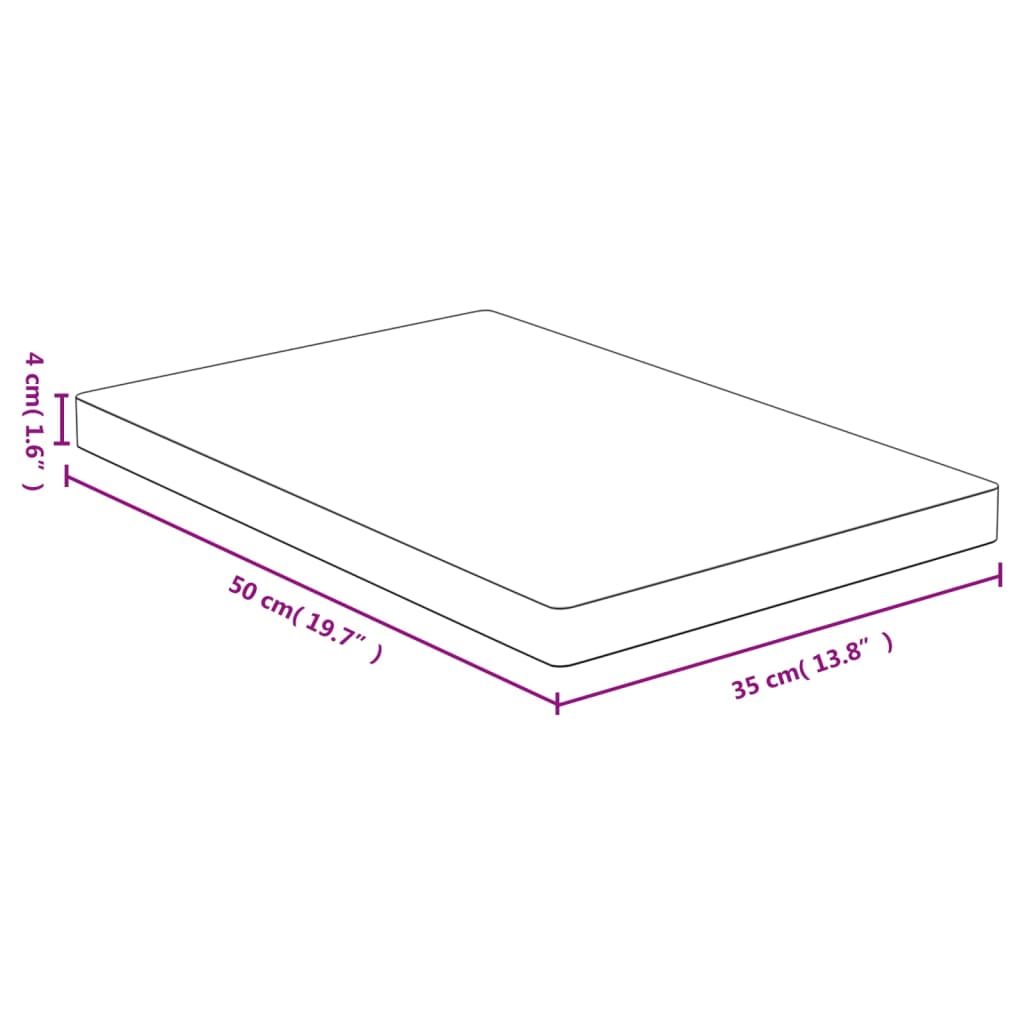 Pjaustymo lentelė, 35x50x4 cm, bambukas