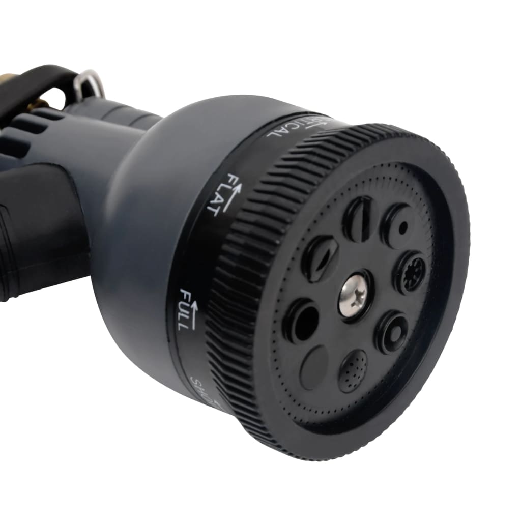 Sodo žarna su purškimo antgaliu, sidabrinė, 0,6", 30 m, plienas