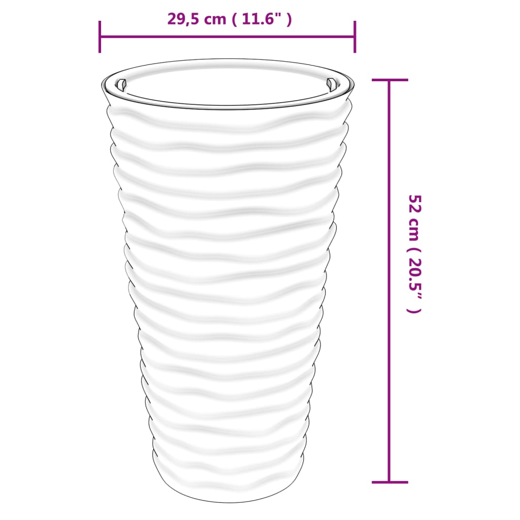 Lovelis su išimamu įdėklu, antracito, 8/22l, PP