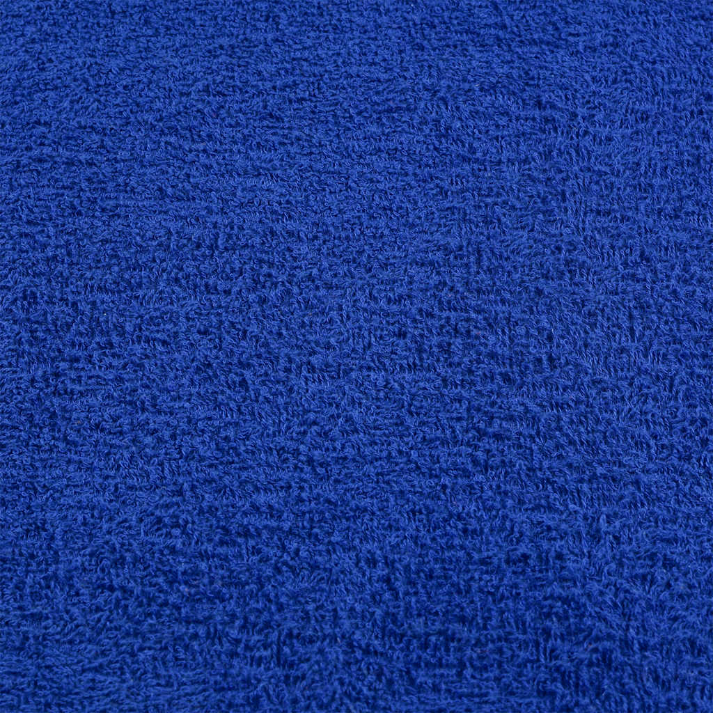 Rankšluosčiai, 2vnt., mėlyni, 100x200 cm, medvilnė, 360g/m²
