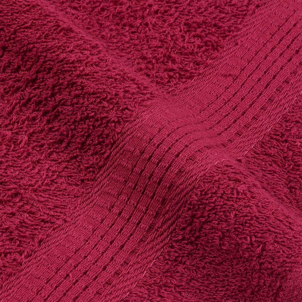 Rankšluosčiai FROGN, 4 vnt., bordo spalvos, 50 x 100 cm, 360 g/m²