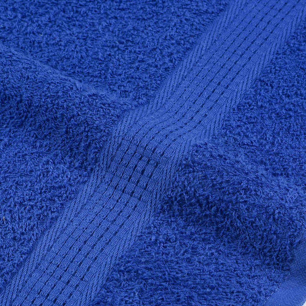 Rankšluosčių rinkinys, 8vnt., mėlyni, 100% medvilnė, 360g/m²