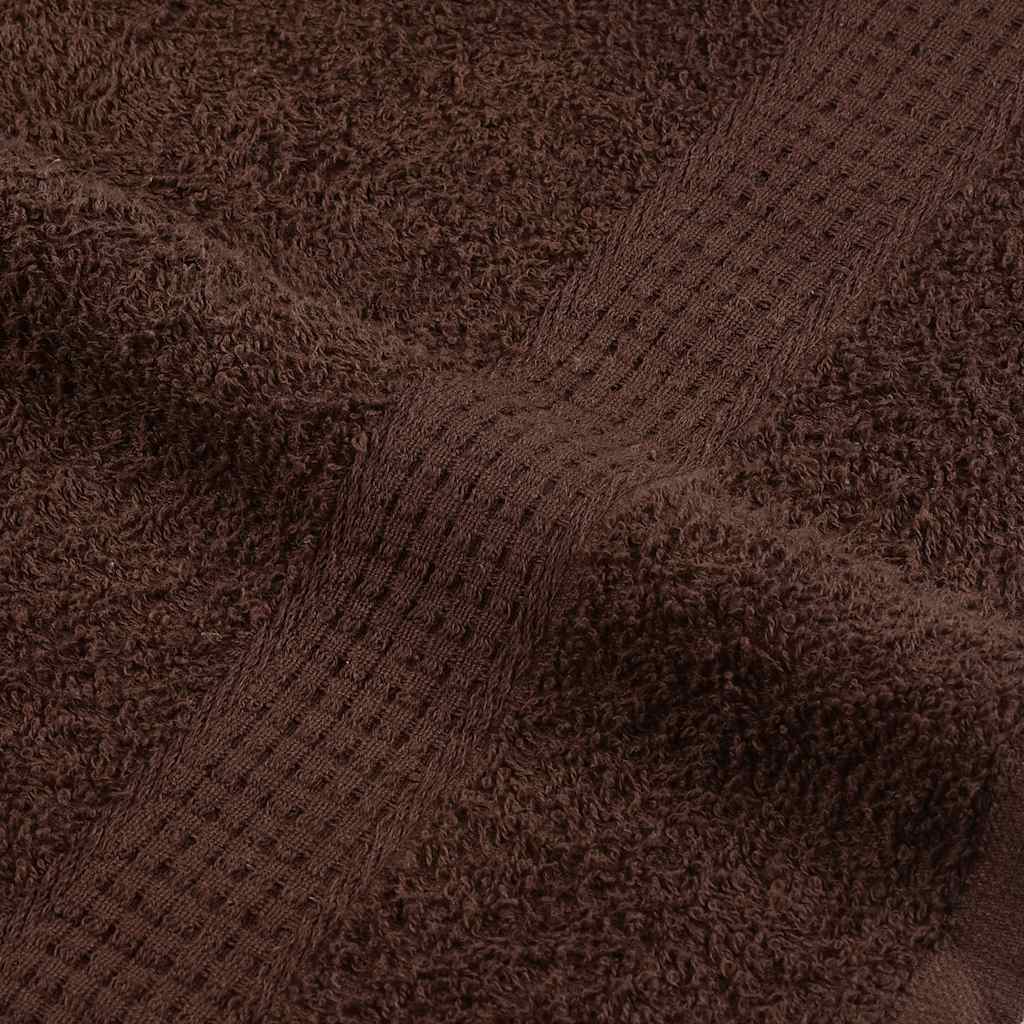 Rankšluosčių rinkinys, 6vnt., rudi, 100% medvilnė, 360g/m²