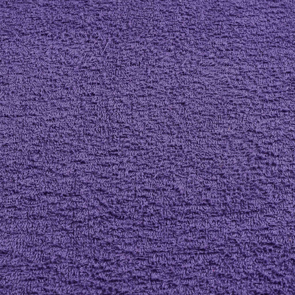 Rankšluosčių rinkinys, 6vnt., violetiniai, medvilnė, 360g/m²
