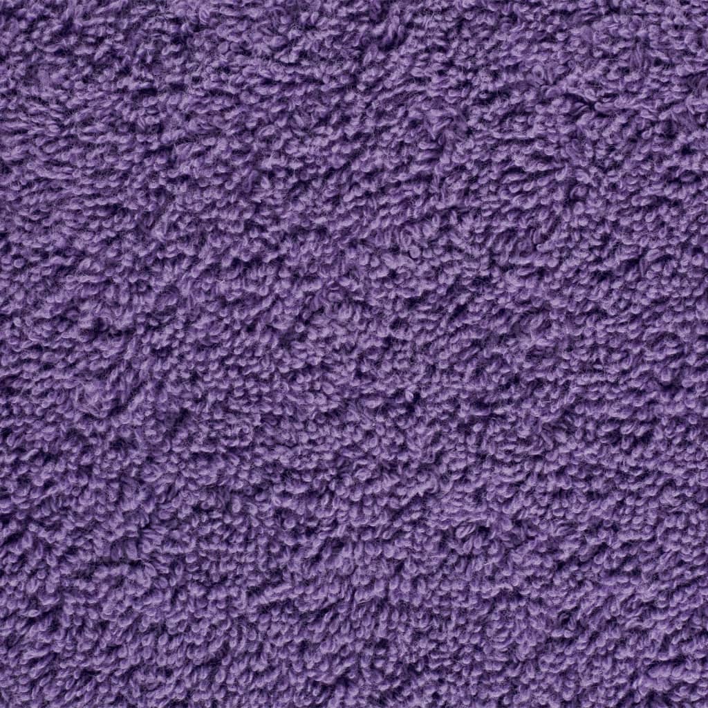 Rankšluosčių rinkinys SOLUND, 6vnt., violetiniai, 600g/m²
