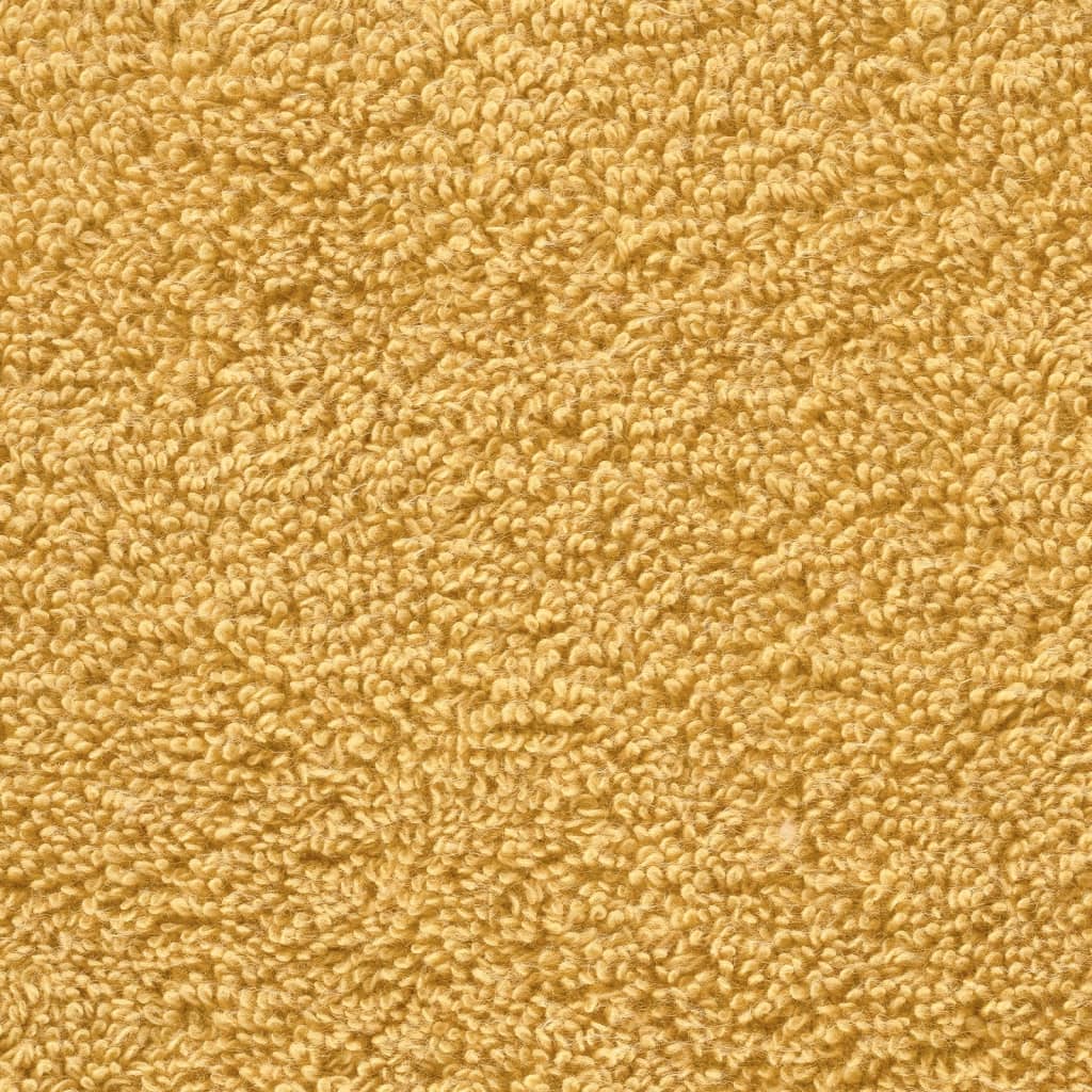 Rankšluosčių rinkinys SOLUND, 12vnt., auksiniai, 600g/m²