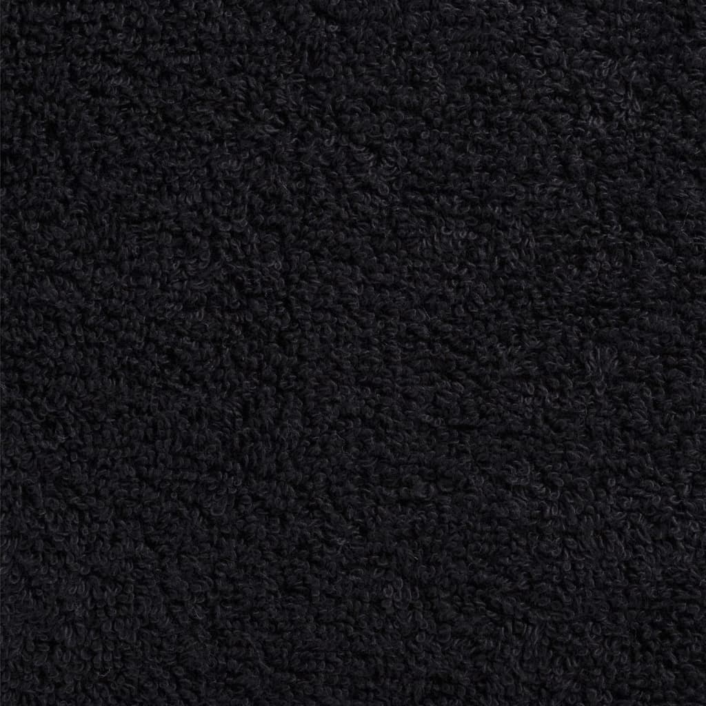 Rankšluosčių rinkinys SOLUND, 12vnt., juodi, 600g/m²