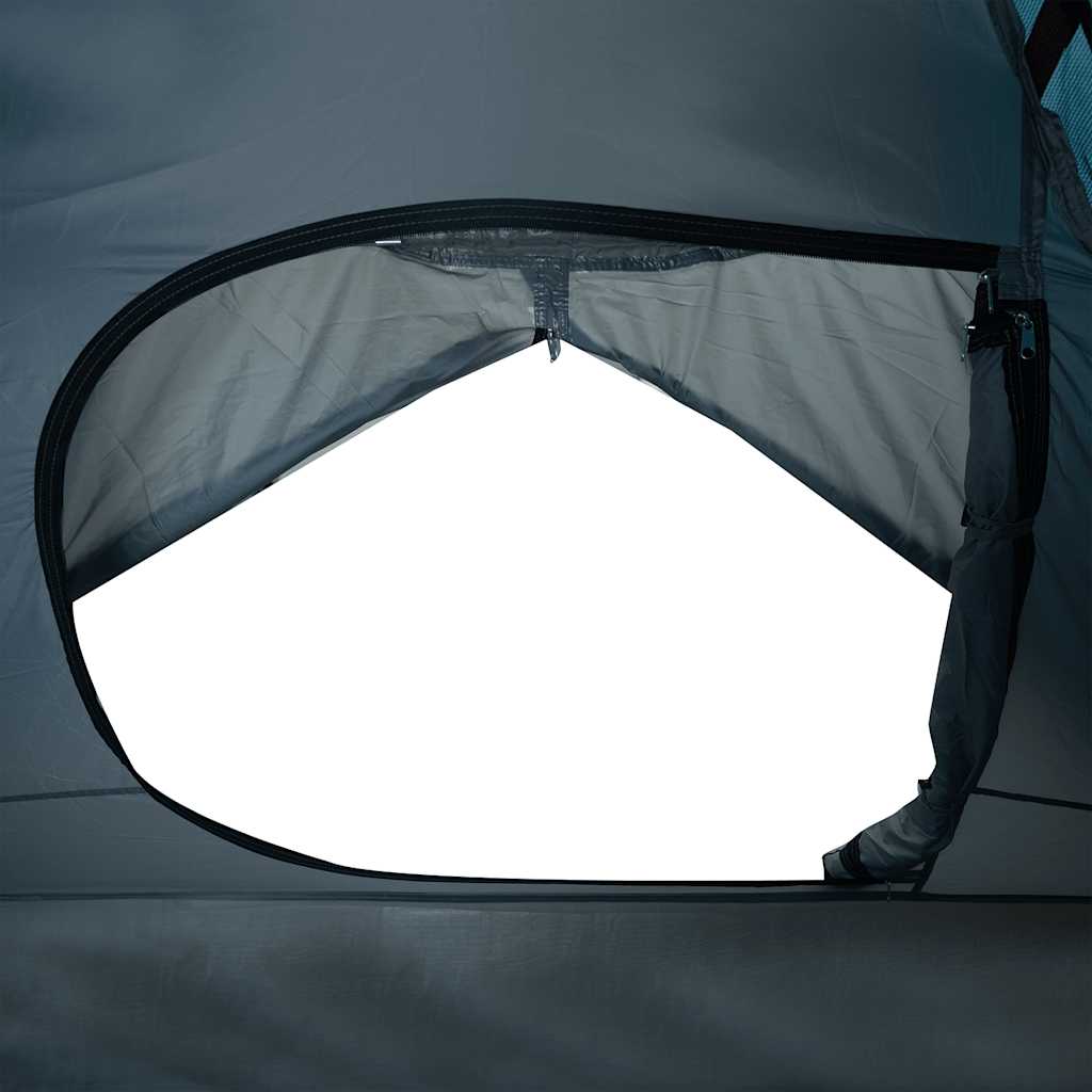 Stovyklavimo palapinė, mėlyna, dvivietė, kupolinė