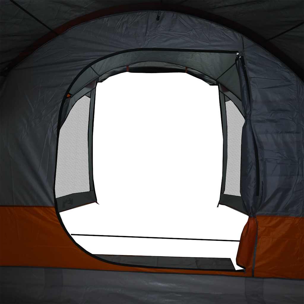 Šeimos palapinė, pilka, šešiavietė, atspari vandeniui