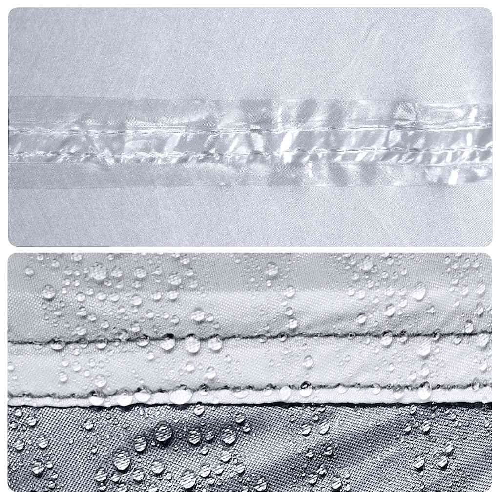 Stovyklavimo palapinė, balta, keturvietė, tamsinantis audinys