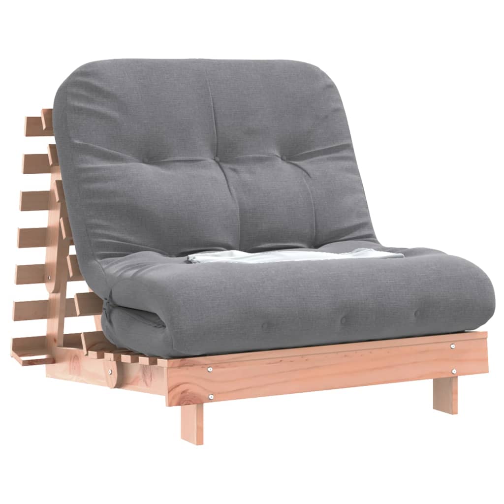 Futono sofa-lova su čiužiniu, 80x206x11cm, douglas eglė