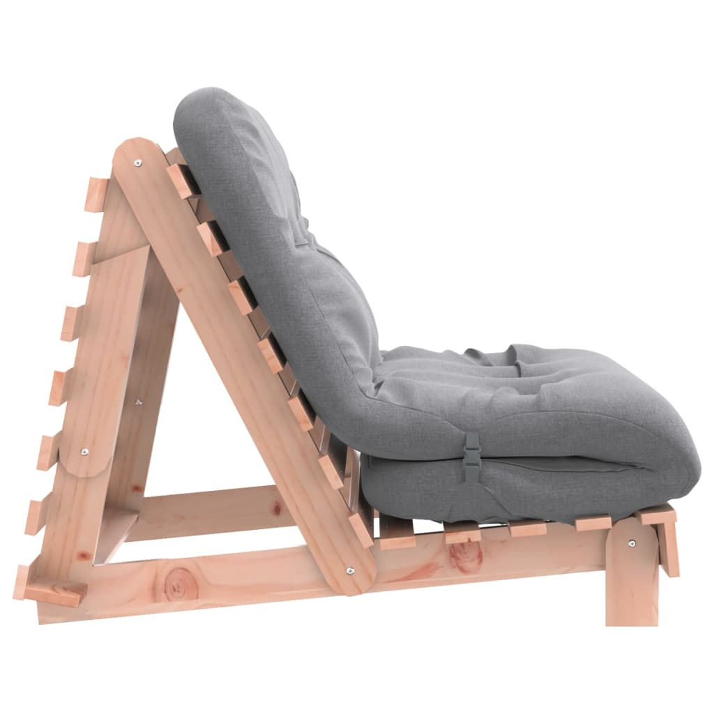 Futono sofa-lova su čiužiniu, 80x206x11cm, douglas eglė