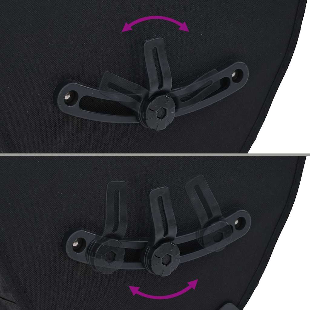 Dviračių krepšys Juoda 32.5 x 17 x 57 cm Poliesteris