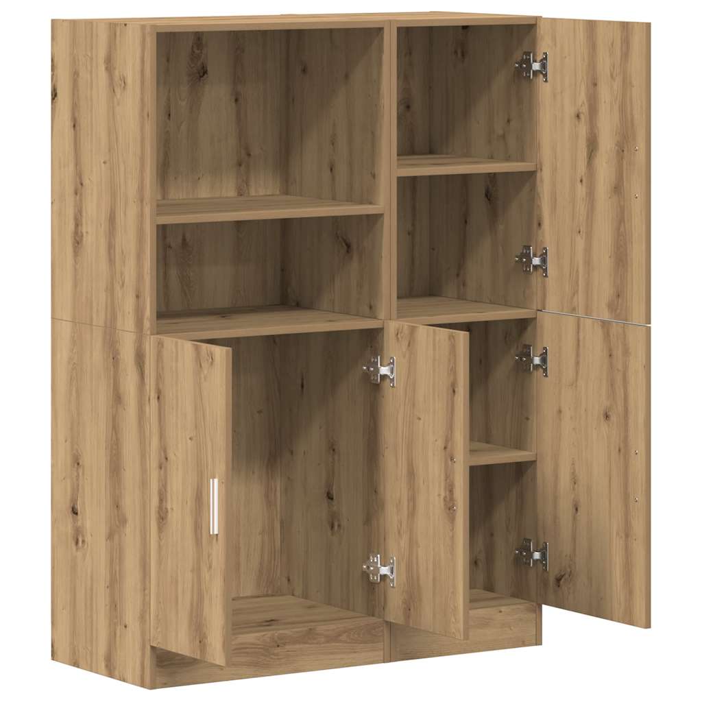 2 dalių virtuvės spintelių rinkinys Artisan ąžuolas