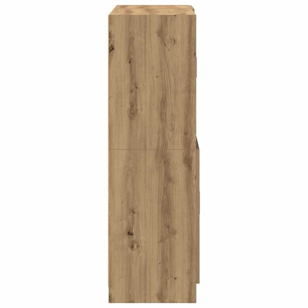 2 dalių virtuvės spintelių rinkinys Artisan ąžuolas