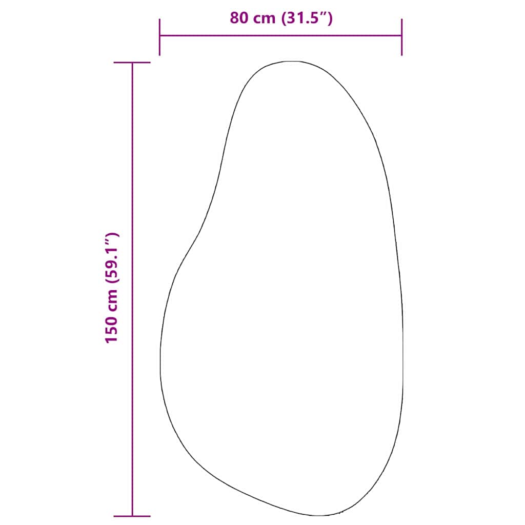 Kilimas HUARTE Juoda 80 x 150 cm Poliesteris