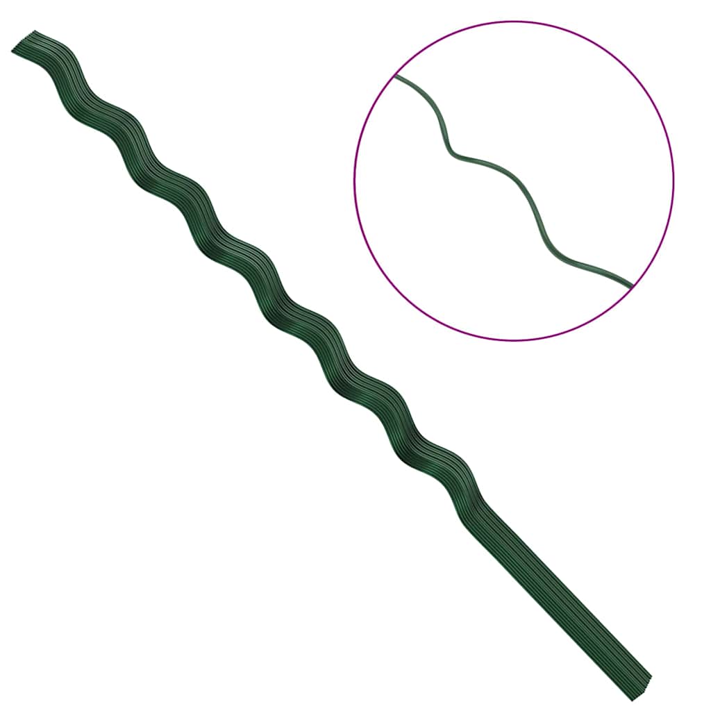 Spiraliniai Augalų Laikikliai 50 vnt 170 cm Plienas