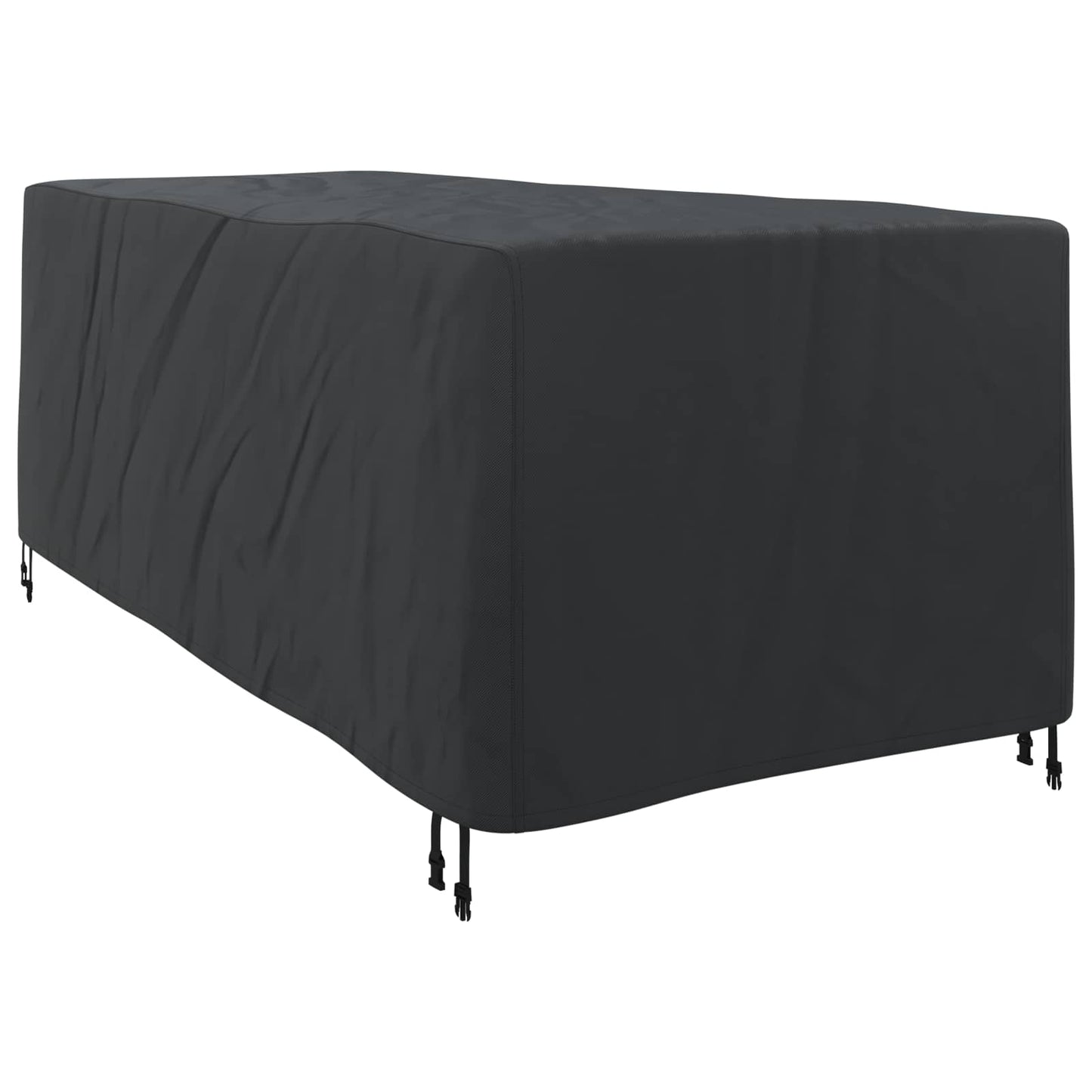Lauko gultų užvalkalas Juoda 205 x 100 x 70 cm audinys