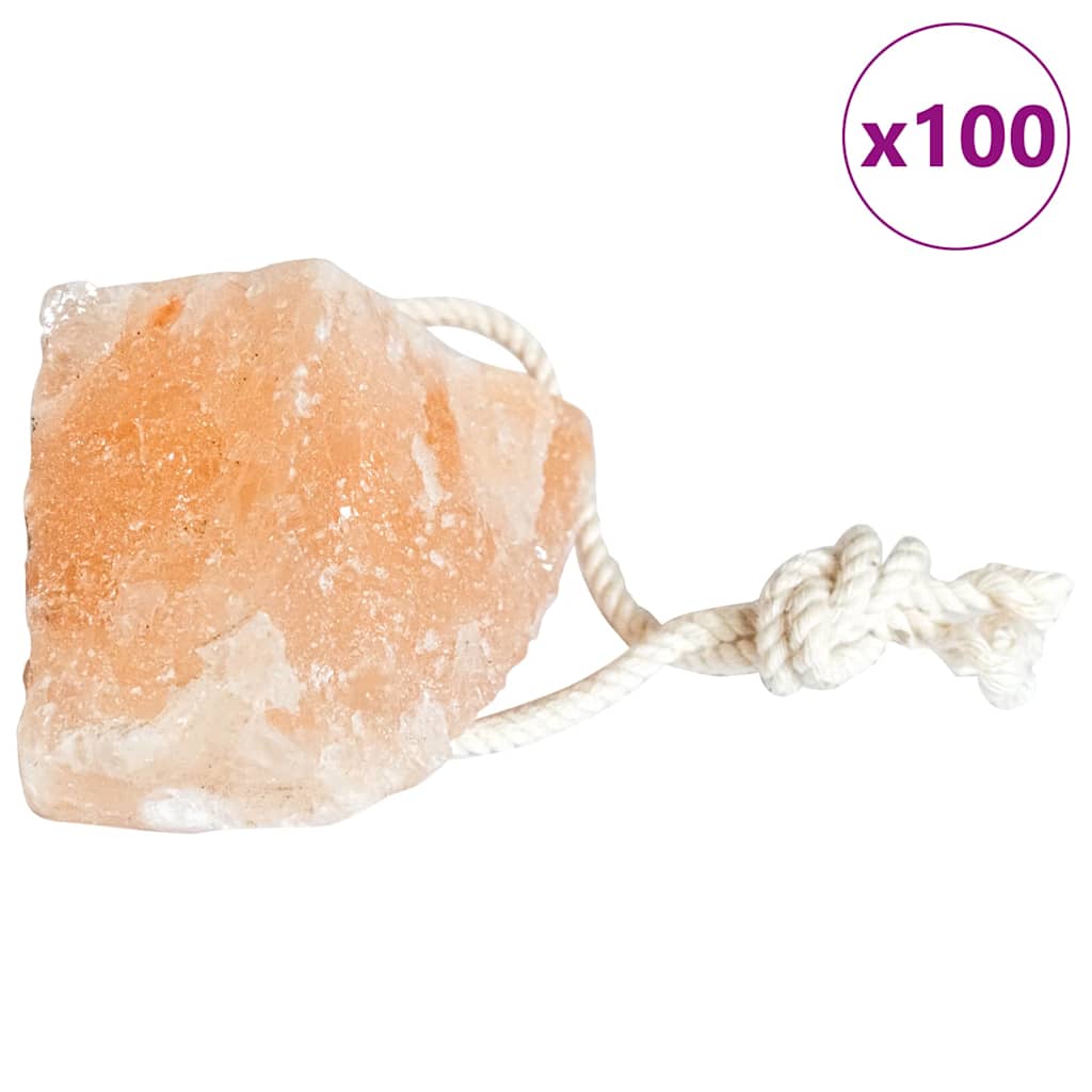 Druskos laižymo akmenys 100 pcs Rožinė Akmenys