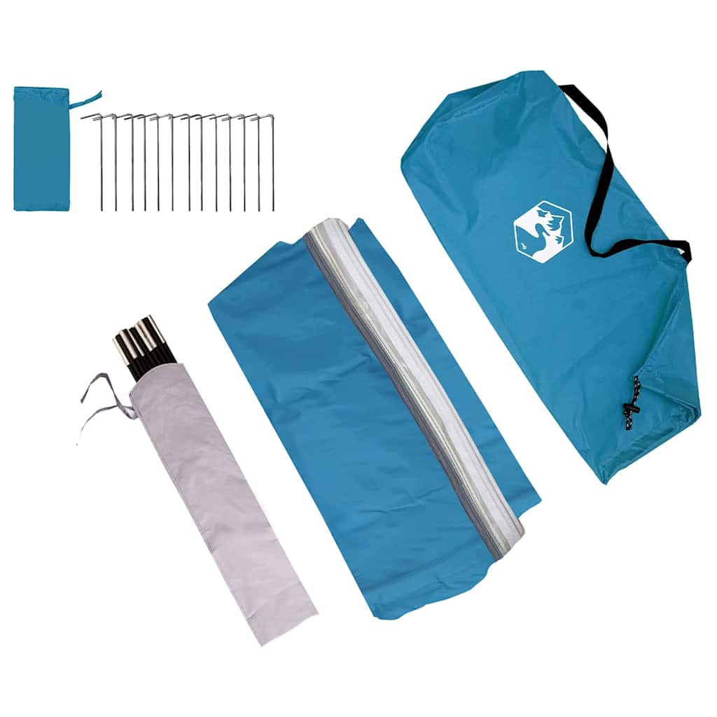 Bagažinės palapinė su stogu Mėlyna 285 x 255 x 245 cm tafta