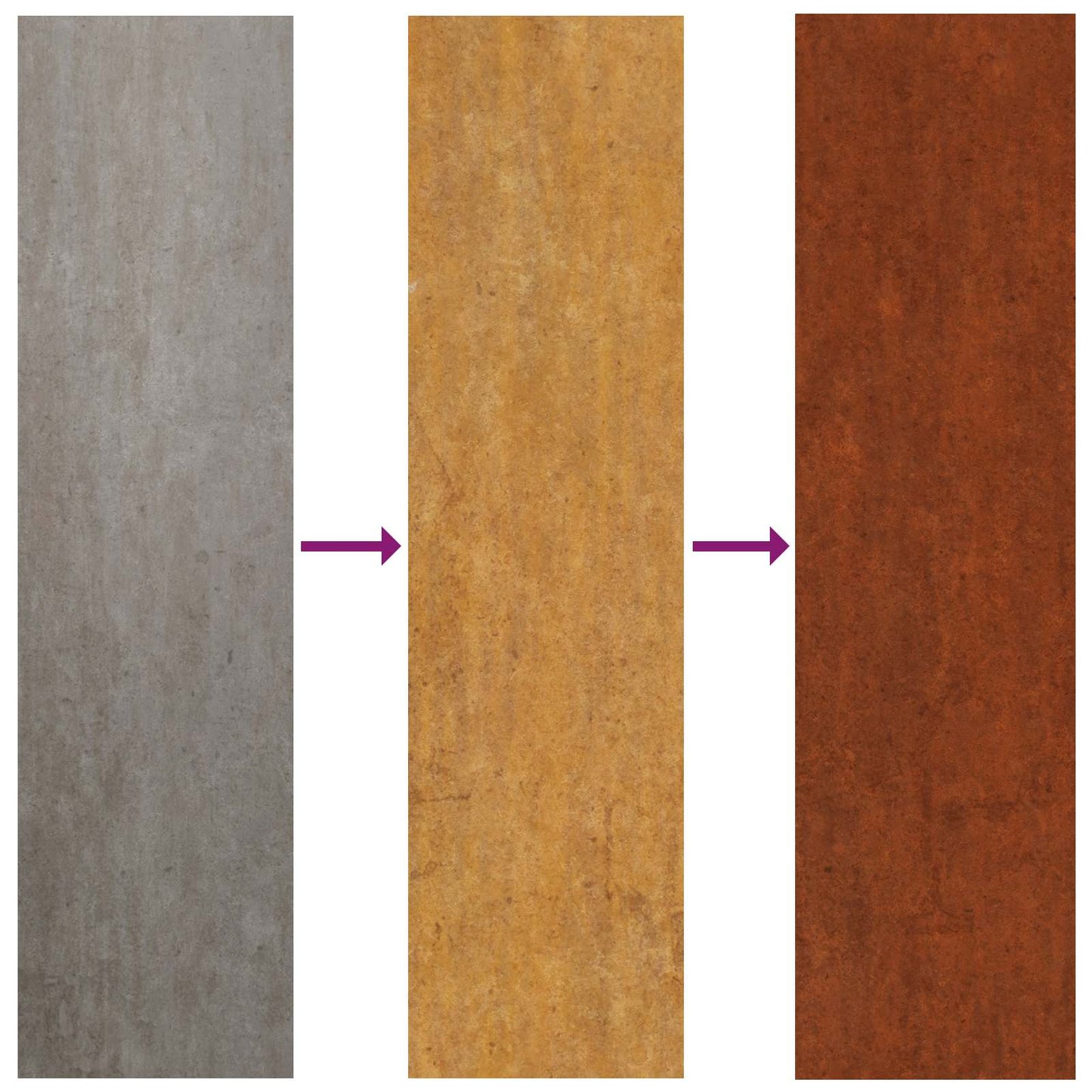 Kampinė Vazonas Rūdijanti 45 x 45 x 50 cm