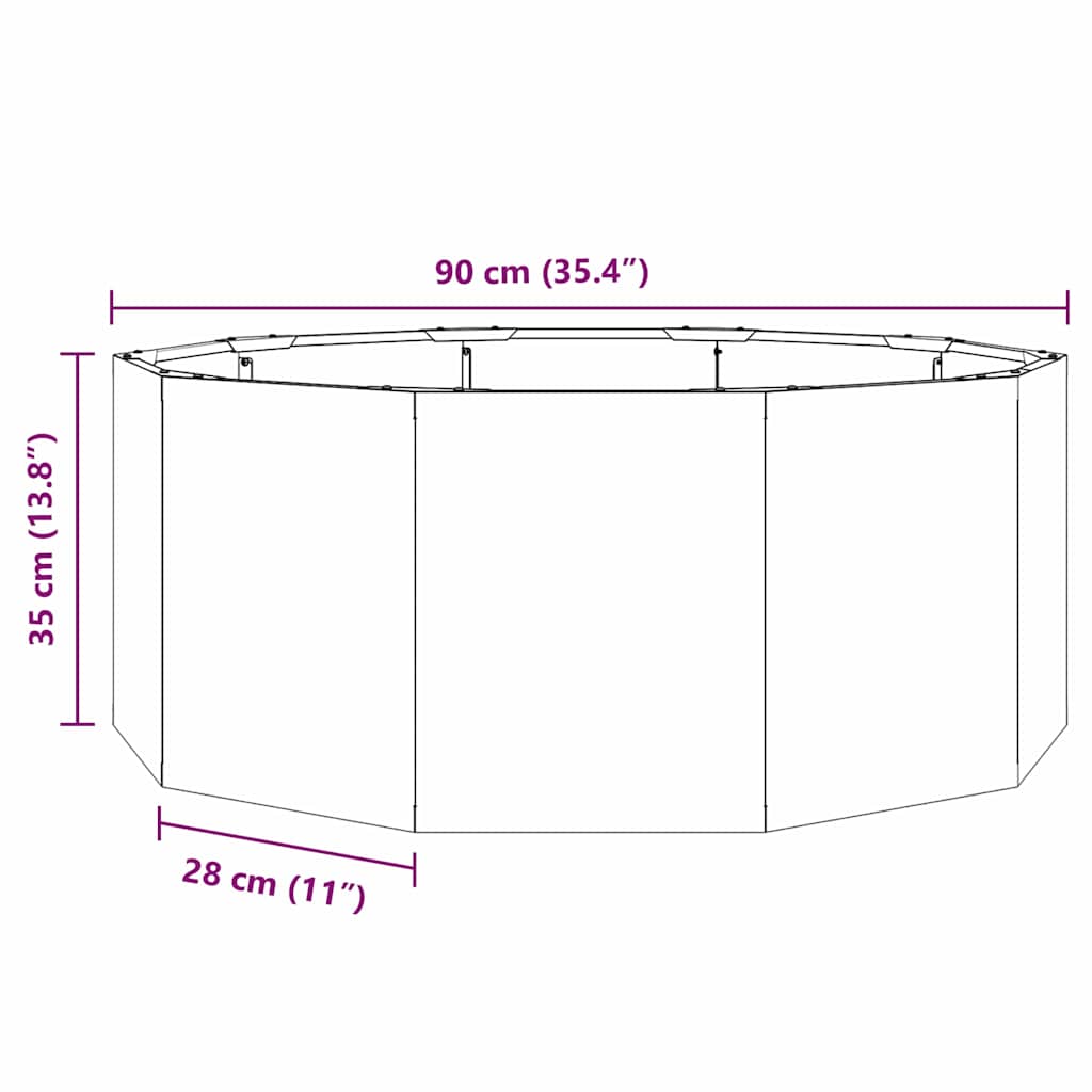 Lovelis Sidabro 90 x 90 x 35 cm Cinkuota plienas